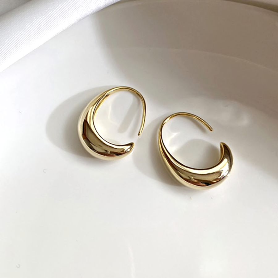 Boucles d’Oreilles Raffinées en Or
